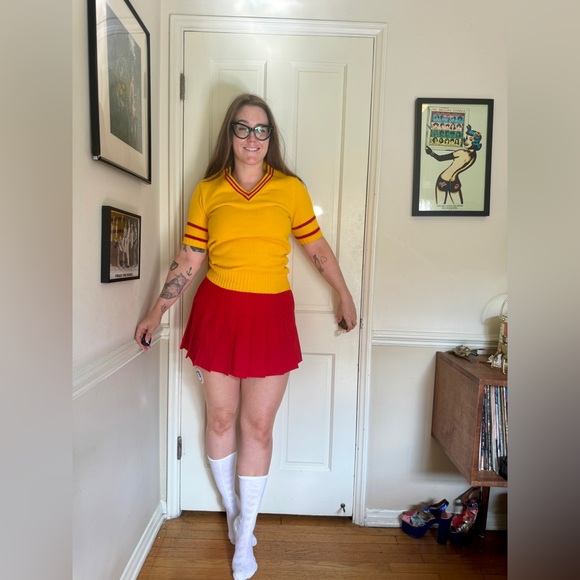 Vintage Dresses & Skirts - Vintage Cheerleading Uniform
